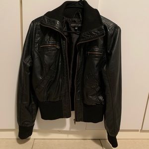 Faux Leather Jacket